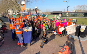 Afsluiting optocht CV Oranjebuurt
